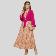 Girls Two Piece Maxi Jacket And Skirt