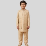 Boys Three Pieces Kurta Pajama