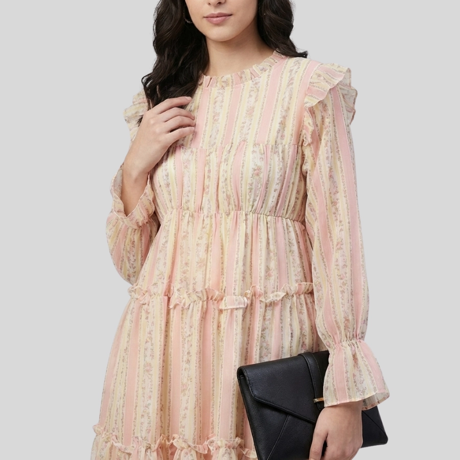 Chiffon Blouses Girl Tops Fashion