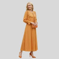 Girls Two Piece Fancy Jacket And Skirt Style Long Maxi